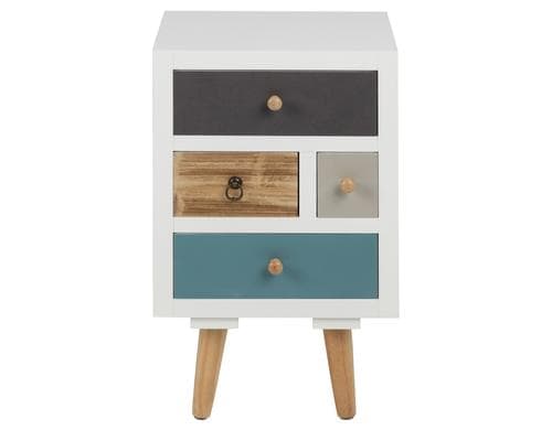 AC Design Nachttisch Thais MDF, 36x30x59 cm