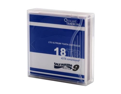 Tandberg: LTO-9 Data Cartridge 18TB/45TB, inklusive Barcode label,20 Stück