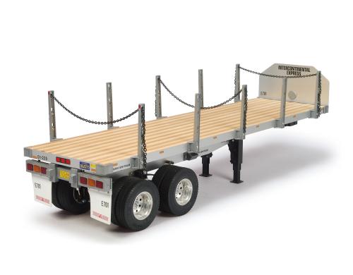 Tamiya Flachbett Auflieger Bausatz, 1:14