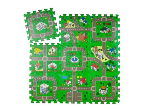 Puzzlematte Strasse für Kinder