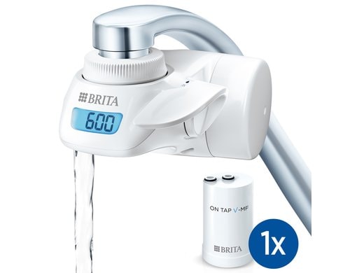 Brita Kartusche On Tap V-MF Einsetzbar an den Wasserhahn, 1x Hahn+1 Fil