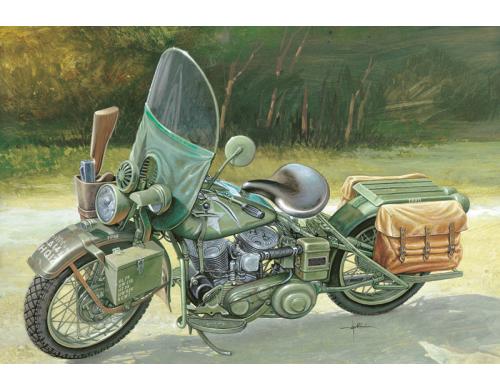 Italeri US Army WWII Motorcycle WLA 750 1:9