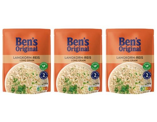 Bens Original Express Langkorn 3x 220 g