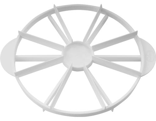 Dr. Oetker Tortenteiler 6/8 Stück-Classic PP, weiss