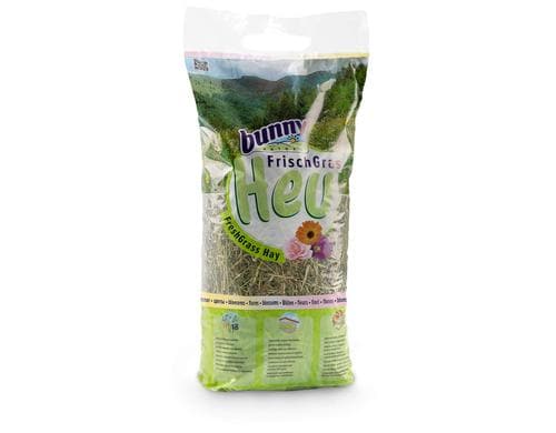 Bunny Frischgras Blüten Heu, 500g