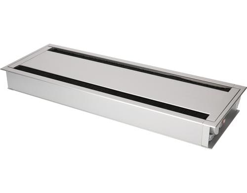 Bachmann TWOFOLD COVER Einbaurahmen Silber, beidseitig öffenbar