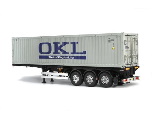 Tamiya 40ft Container 3-Axle Semi-Trailer 1:14