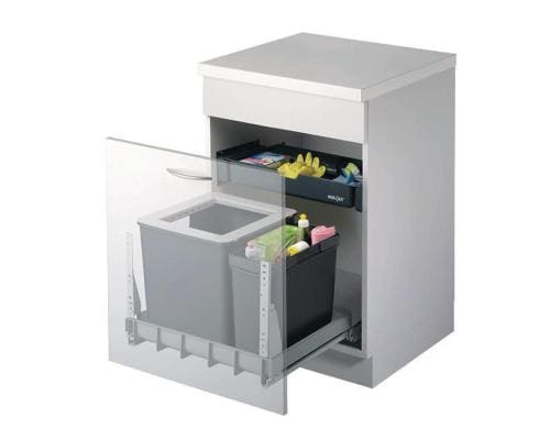 Müllex Kehrichtbehälter EURO BOXX 55/60-R BxHxT: 512x488x520 mm