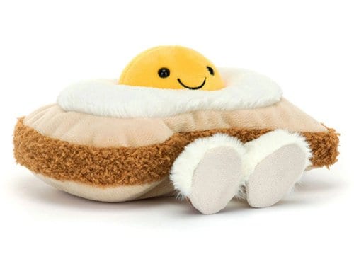 Amuseables Egglantine Egg on Toast Soft Toy