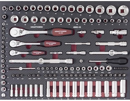 Kraftwerk 125-t.Steckschl Satz mit Ergokraft