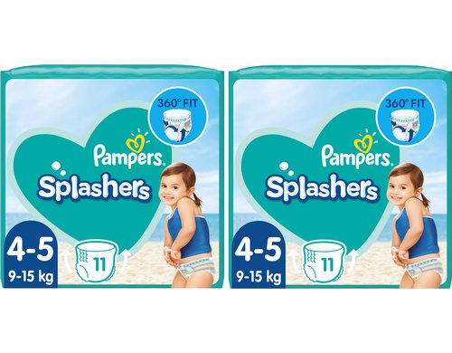 Pampers Splashers Gr. 4-5 Tragepack, 2 x 11 Stück