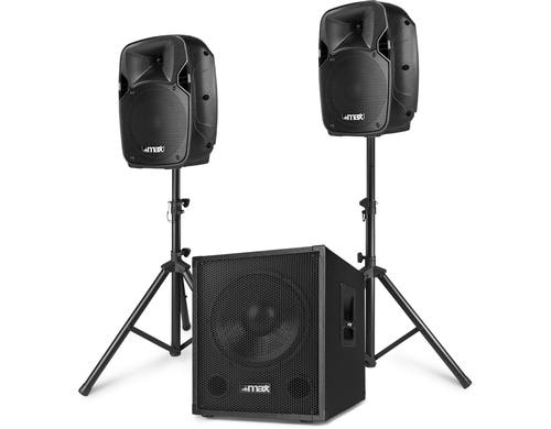MAX MX700 - Box 1/2 PA-Lautsprechersystem 12 Sub & 2x 8 Tops