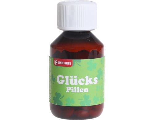 Trendcompany Scherzartikel Glück Schokopille