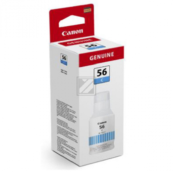 Canon Tinte GI-56 Cyan, 14`000 Seiten zu GX6050 / GX7050