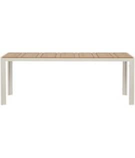 Gartentisch NOAH 205x90cm - Grau,Teak