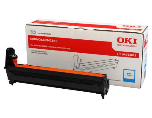 Bildtrommel cyan zu OKI C801/821/810/830/ MC860/851/861, 20'000 Seiten, 44064011