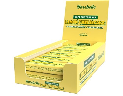 Barebells Protein Bar Lemon Cheesecake Box mit 12 Riegeln