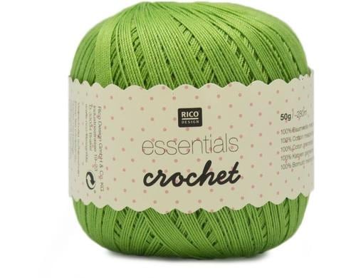 Rico Essentials Crochet, hellgrün 50 g, 280 m, 100 % CO