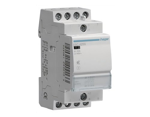 Hager Schütz 4S 25A 4-polige Schütze bis 25A