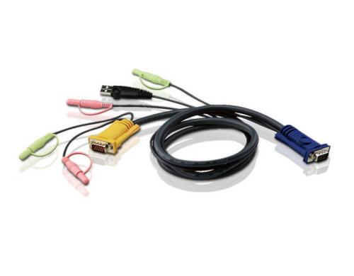 Aten 2L-5303U: USB-KVM-Kabel 3M PC-Anschlussstecker: HDB und USB, Audio