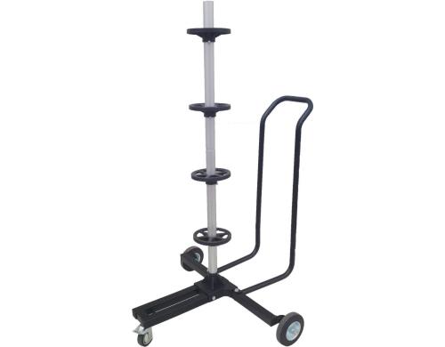 Felgenbaumwagen mit Feststellbremse XL tire rack