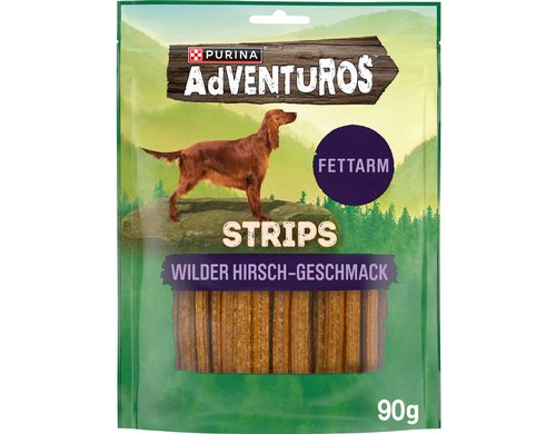 Adventuros Strips Hirsch 90g