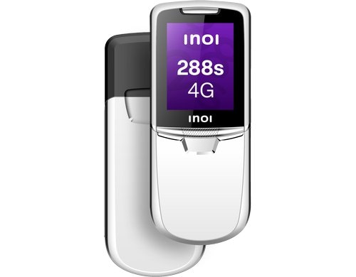 INOI 288S (4G) silver DS, 2,0 IPS Display, 4G, 0.3MP, 800 mAh