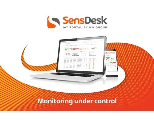 HW group SensDesk.com 25D Log 25 Geräte, 730 Tage Log, 100 Alarme