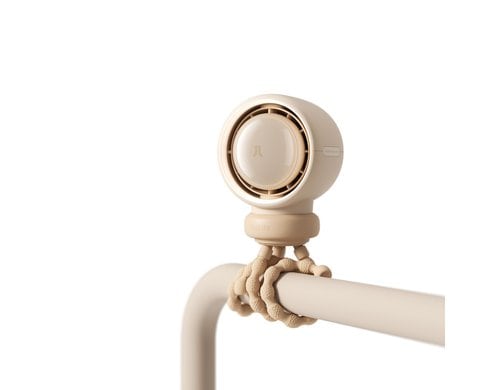 JisuLife Stroller Fan Life2 4000mAh Braun 4000mAh, Braun