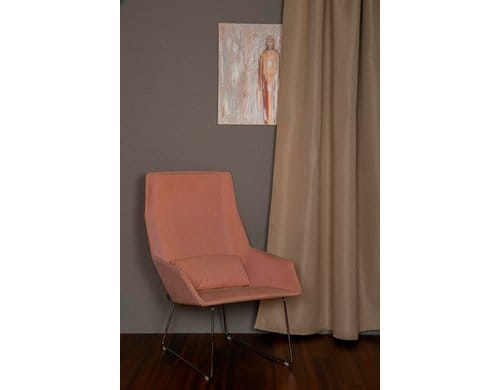 Stotz Verdunklungsvorhang Mira, Faltenband Camel, 140x260 cm, 100% PES, waschbar