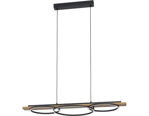 EGLO LED Pendelleuchte BOYAL braun inkl. LED 2x12,5W 3000K