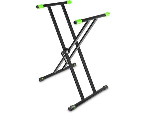 Gravity GKSX2 Keyboardständer Doppelt, X-Stand, inkl. Nivellierfuss