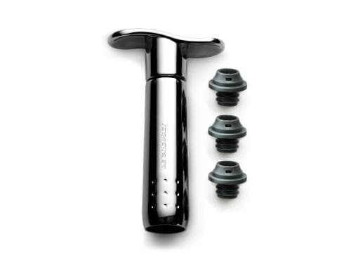 LE CREUSET WEINPUMPE WA-137B  BLACK METAL Grösse 15 cm, Handwäsche