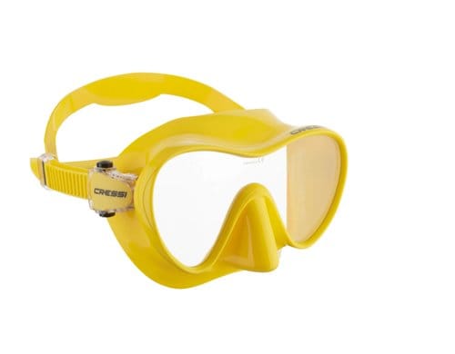 CRESSI F1 MASK SIL YELLOW