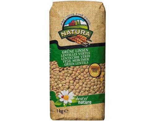 Natura Grüne  Linsen 1 kg