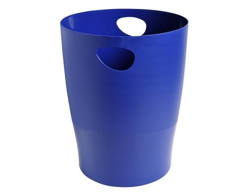 Exacompta Papierkorb ECOBIN blau 263 x 263 x 335 mm, Polypropylen