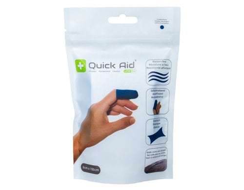 Quick Aid Pflaster 6 x 100 cm blau