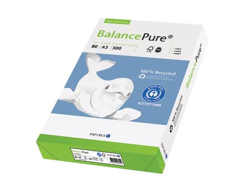 Balance Pure Kopierpapier Recyling A3, 80 g/m², 500 Blatt