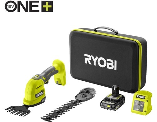 Akku-Garten-und Strauchschere, RY18GSA-120T Kit,18 V, 20 cm, inkl. 1 x 2.0 Ah Akku