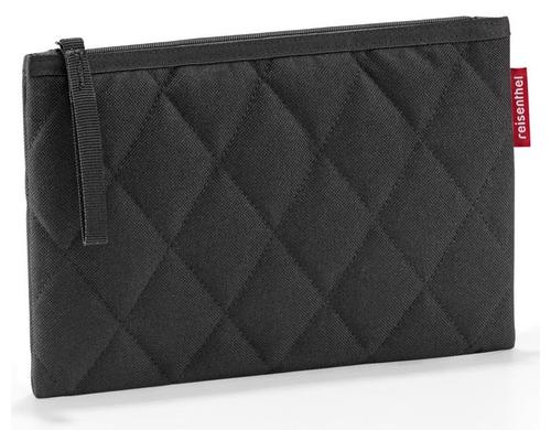 Reisenthel Kosmetiktasche case 1 rhombus black, 24 x 17 cm, Krimskramstasche