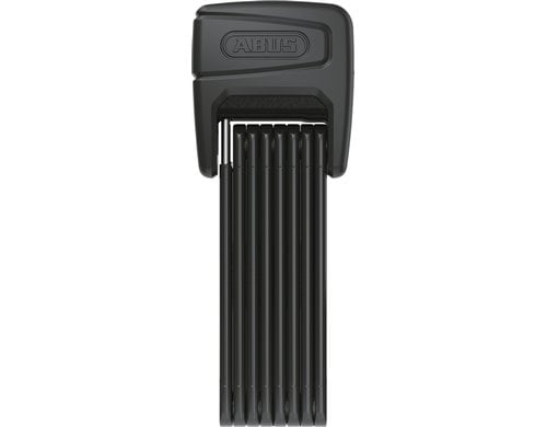 Abus Faltschloss Bordo One 6000AF/120 Schwarz, mit Halter