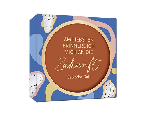 Grafik Werkstatt Korkuntersetzer Schachtel Genuss & Design à 6 Stück, Salvador Dalí