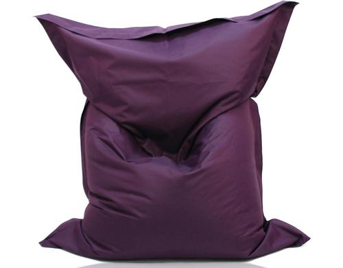 Hubatka Sitzsack In/Outdoor, Brombeer 140x180cm (HxB), 100% PES