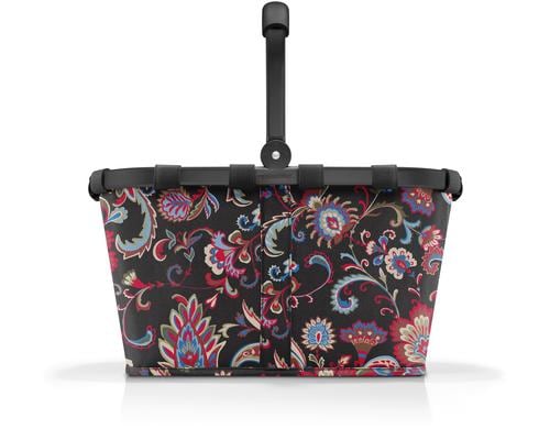 Reisenthel Einkaufskorb carrybag 22 l frame paisley black