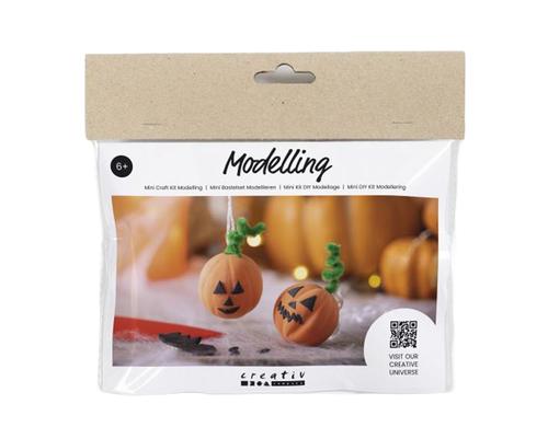 Creativ Company  Bastelset Halloween Kürbis, 12 Stück