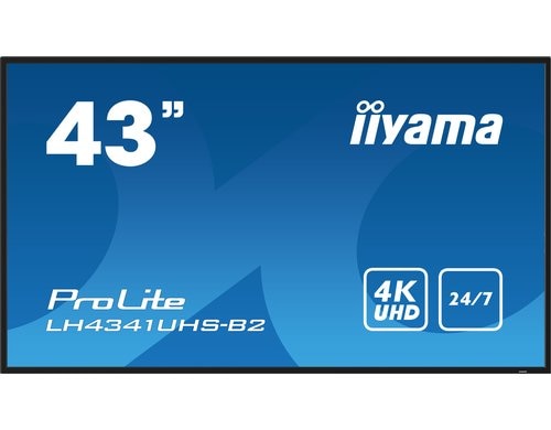 Iiyama LH4341UHS-B2 43, IPS, UHD, 500cd