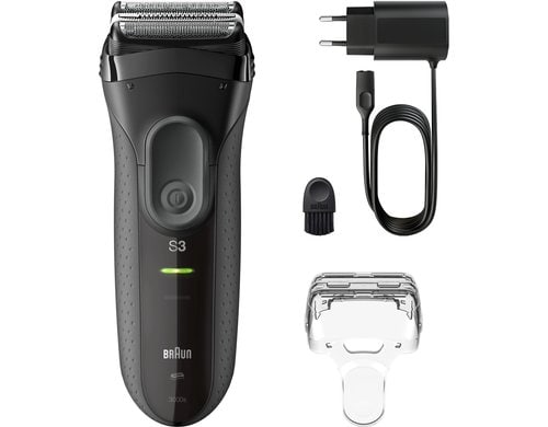 Braun Series  3 3000 Black/Grey Nass-/Trocken-Rasierer