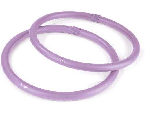 MAXXMEE Hula Hoop Reifen 2er Set Lila für die Arme