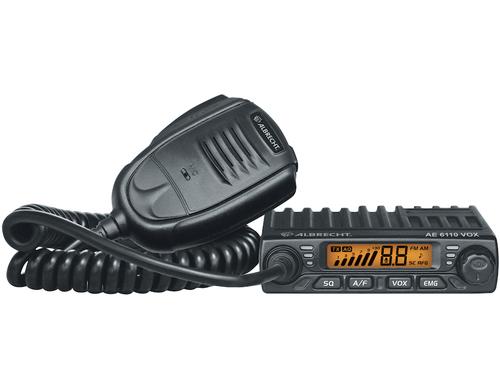 Albrecht AE 6110 VOX mit 2 Stromkabeln VOX Freisprech, Zigarettenanzünder-Stecker