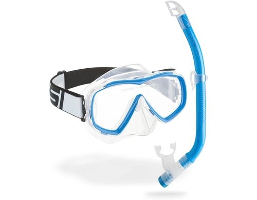 CRESSI ESTRELLA JR TX + TOP COMBO BLUE